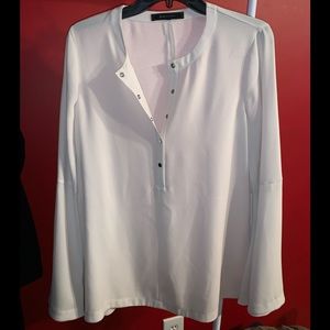 Button up see through shirt